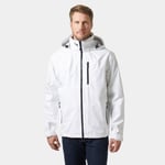 Helly Hansen Men’s Crew Hooded Sailing Jacket 2.0 White 2XL