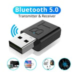 USB Bluetooth 5.0 Adapter Transmitter Bluetooth Receiver Audio V5.0 Bluetooth Dongle Wireless USB Adapter For Computer PC Laptop
