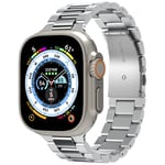 Spigen Apple Watch 42mm Metallarmband Modern Fit 316L, silver