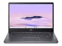Acer Chromebook Plus 514 Cbe594-1T - Intel Core I3 - N305 / Upp Till 3.8 Ghz - Chrome Os - Uhd Graphics - 8 Gb Ram - 128 Gb Ssd Nvme - 14" Ips Pekskärm 1920 X 1080 (Full Hd) - Wi-Fi 6E - Stålgrå - Kbd: Nordisk