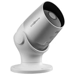 Link2Home WiFi Outdoor Weatherproof Camera – For Home Security, Surveillance, CCTV, No Hub Required (Silver)
