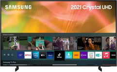 Samsung AU8000 55 Inch Smart TV (2021) - Crystal 4K Airslim Smart TV with HDR10+