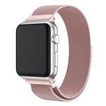 Apple Watch 42mm unique stainless steel watch band - Rose Gold