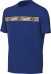 Nike Unisex Kids Shirt CFC U NK Repeat Tee, Rush Blue, FD1107-495, XS