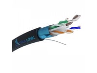Extralink Cat6 Ftp (F/Utp) V2 Utomhus | Partvinnad Nätverkskabel | 50M