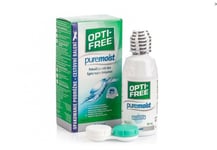 Opti-free Pure Moist Solution 90ml For Silicone Hydrogel And Soft Contact Lenses