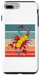 Coque pour iPhone 7 Plus/8 Plus Scorpion avec des sourires sur le dos Insectes amoureux des
