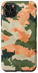 iPhone 11 Pro Max Cross Stitch Style Camouflage Pattern Case