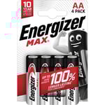 Alkaline Batteri AA | 1.5 V DC | 4-Blister
