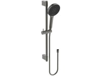 Ideal Standard Idealrain Solos Duschset Med 3 Sprayfunktioner - Magnetic Grey - Pvd-Teknik