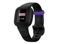 Garmin vivofit jr. 3 - Marvel Black Panther - aktivitetspårare med band - silikon - svart - handledsstorlek: 130-175 mm - Bluetooth - 25 g