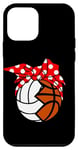 iPhone 12 mini Volleyball Basketball Player Mom Funny Ball Mom Case