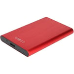 Boîtier de disque dur externe 2.5 pouces SATA USB 3.0 Laptop 7-9.5MM pour ordinateur portable (rouge)