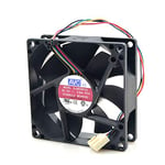 cooling fan for AVC DL08025R12U 8025 80mm x 80mm x 25mm Built-in Hydraulic Bearing PWM Cooling Fan 12V 0.50A 4Wire 4Pin
