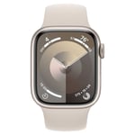 Apple Watch Series 9 Gps + Cellular 41 Mm Sport Band Guld M-L