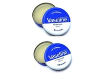 2 x Vaseline Lip Therapy 20g Original (each Tins of 20g Original) Fast Free Post
