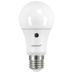 Airam LED Sensor lyspære 10,7W/830 E27