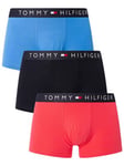 Tommy Hilfiger3 Pack Original Trunks - Laser Pink/Desert Sky/Blue Spell