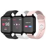 S4 Smartwatch med Bluetooth - Rosa