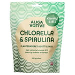ALIGA AQTIVE Chlorella & Spirulina-pulver - 200 g