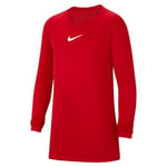NIKE Boy's Nike Park First Layer Kids Thermal Long Sleeve Top, Red, S UK