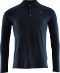 Aclima Aclima Men's LeisureWool Pique Shirt Long Sleeve Navy Blazer M, Navy Blazer