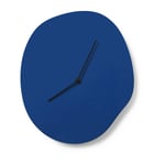 ferm LIVING Melt wall clock 28x33 cm Blue