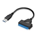 SATA USB Adapter Cable SATA to USB3.0 Data Transfer Converter Support 2.5" SATA Hard Drive HDD SSD for Desktop Laptop