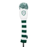 Pom Pom Headcover Fairway 25: White-Green
