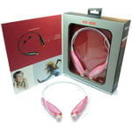Sports Bluetooth Wireless Handsfree Stereo Headset Earphone Headphone - Pink