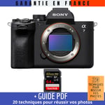 Sony Alpha 7 IV Nu + 1 SanDisk 64GB Extreme PRO UHS-II SDXC 300 MB/s + Guide PDF ""20 TECHNIQUES POUR RÉUSSIR VOS PHOTOS