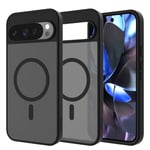 Mobique Google Pixel 9 Pro XL Hybrid-skal Magnetisk, Frosted Black