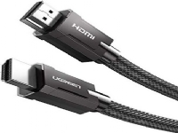 UGREEN 8k 2.1 HDMI cable for 8K @ 60 Hz, 4K @ 120 Hz, HDR10 +, eARC, Dolby Vision, 48 Gb/s, 3D, backward compatible with HDMI 2.0 a/b Ultra High Speedbel HDMI supported by PS4 Pro, Blu player Ray (1 m) (70319) - 3679