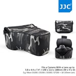 JJC 18*14*11cm Neoprene Camera Bag Case Pouch for Canon Nikon Panasonic SLR/DSLR