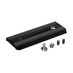 Manfrotto 504PLONG Video Camera Plate for 504 Fluid Head (Black)