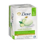 Dove Go Fresh Beauty Bars Cool Moisture 2/4.25 oz