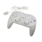 Blanche Manette De Jeu Filaire Classique Gaming Pro Pour Nintendo Wii