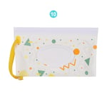 1pc Wet Wipes Bag Cosmetic Pouch Tissue Box 10