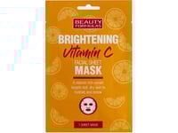 Beauty Formulas_Brightening Vitamin C Facial Sheet Mask Brightening Vitamin C Facial Mask
