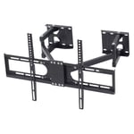 Medla Corner TV Wall Mount Bracket, Full Motion Tilt and Swivel TV Bracket with Articulating Arm for 32-65 inch LCD LED Plasma Flat Screens VESA from 600x400 to 200x 100 with 45KG Loading Capacity
