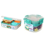 Sistema Bento Box TO GO | Lunch Box & Snacks TO GO Food Storage Container, 400 ml, Small Snack Pot