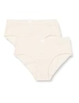 Sloggi Womens Go Midi C2p Underwear, Fresh Powder, M UK