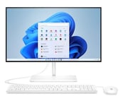 PC tout en un HP All-in-One 24-ck0000nf 23,8 Intel Core i5-12400T 8 Go RAM 512 Go SSD Blanc étoilé - Neuf