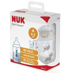NUK First Choice+ temp control 0-6m 150ml 4pk - LATEX (( TWO PACKS ))