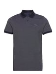 GANT 4-Col Oxford Ss Pique Blå