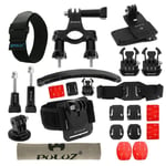 Kit Accessoire 24 en 1 GoPro Fixation vélo moto poignet YONIS - Neuf
