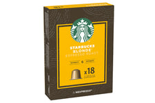 Starbucks by Nespresso Blonde Espresso Roast X18