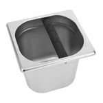 Professional Stainless Steel Espresso Knock Box Container for Coffee Machine UK