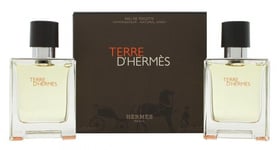 HERMÈS TERRE D'HERMÈS GIFT SET 75ML EDP + 50ML SHAVING FOAM + 40ML A/S LOTION