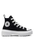 Converse Chuck Taylor All Star Lugged Lift Canvas Childrens Girls Hi Top Trainers